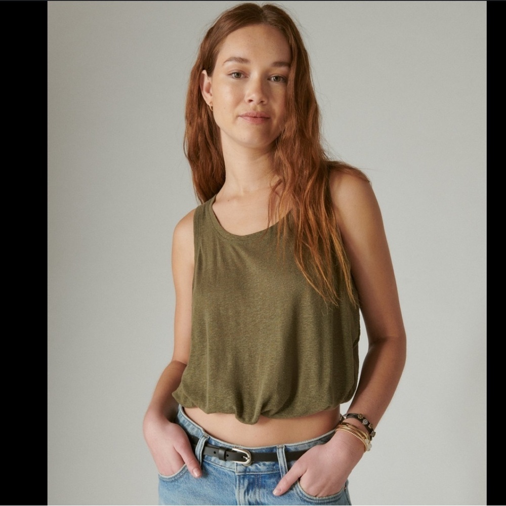 Lucky Brand Crop top NWT